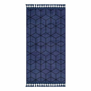 Kék mosható szőnyeg 180x120 cm - Vitaus