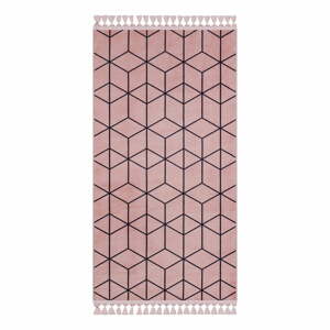 Rózsaszín mosható szőnyeg 160x100 cm - Vitaus