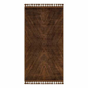 Barna mosható szőnyeg 200x100 cm - Vitaus