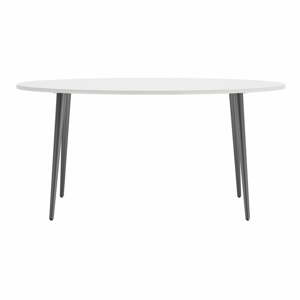Étkezőasztal fehér asztallappal 160x80 cm Oslo - Tvilum