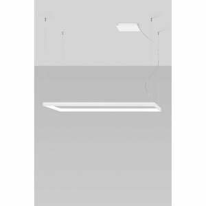 Fehér LED függőlámpa 130x40 cm Jutila - Nice Lamps