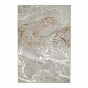 Szürke-ezüstszínű szőnyeg 230x160 cm Creation - Think Rugs