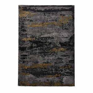Fekete-aranyszínű szőnyeg 200x290 cm Craft – Think Rugs