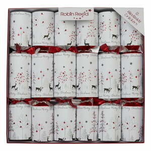 Karácsonyi cracker készlet 12 db-os Silhouette - Robin Reed