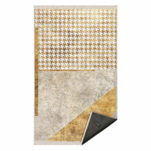 Bézs-aranyszínű futószőnyeg típusú szőnyeg 80x200 cm – Mila Home