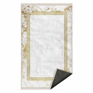 Fehér-aranyszínű szőnyeg 80x150 cm – Mila Home