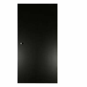 Fekete ajtó moduláris polcrendszerhez 32x66 cm Mistral Kubus - Hammel Furniture