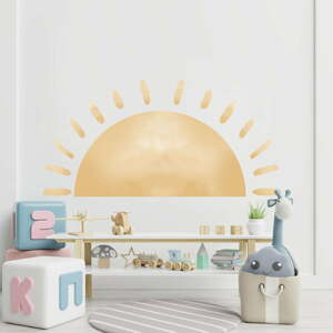 Gyerek falmatrica 140x60 cm Watercolor Sun – Ambiance