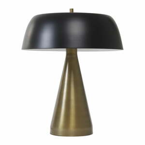 Fekete-bronzszínű asztali lámpa (magasság 43 cm) Lando – Light & Living
