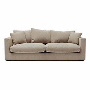 Krémszínű kanapé 220 cm Comfy – Scandic