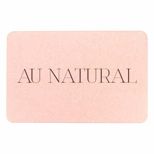 Világos rózsaszín fürdőszobai kilépő 39x60 cm Au Natural – Artsy Doormats