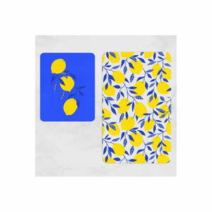 Sárga-kék fürdőszobai kilépő szett 2 db-os  – Oyo Concept