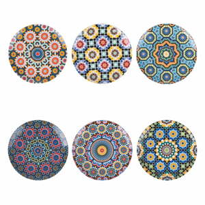 Porcelán desszertes tányér készlet 6 db-os ø 19 cm Marrakesh – Villa d'Este