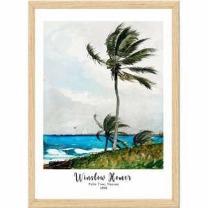 Keretezett poszter 55x75 cm Winslow Homer – Wallity