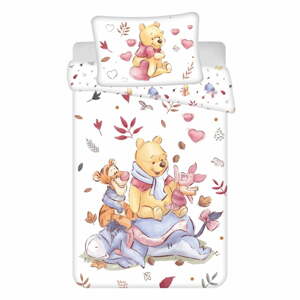 Pamut ágyneműhuzat babaágyhoz 100x135 cm Winnie the Pooh – Jerry Fabrics