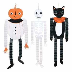Halloween dekorációk 3 darabos készletben Halloween - Meri Meri