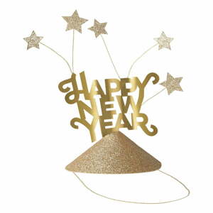 Party sapkák 6 darabos készletben Happy New Year - Meri Meri