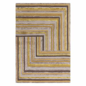 Okkersárga gyapjú szőnyeg 200x300 cm Network Gold – Asiatic Carpets