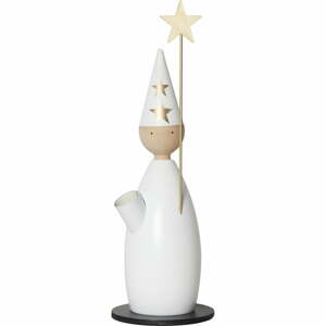 Fehér fénydekoráció karácsonyi mintával ø 12 cm Lucia Classic – Star Trading