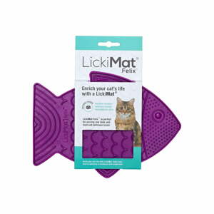 Macskáknak való nyalóka Felix Purple - LickiMat