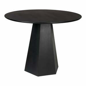 Kerek étkezőasztal kőrisfa dekoros asztallappal ø 100 cm Pilar – Zuiver