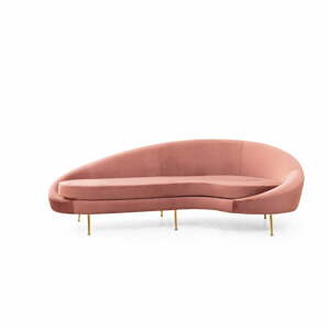 Világos rózsaszín kanapé 255 cm Eses – Balcab Home