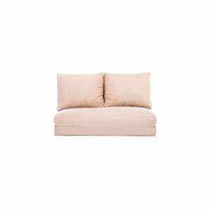 Krémszínű kinyitható kanapé 120 cm Taida – Artie