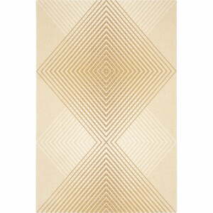 Bézs gyapjú szőnyeg 200x300 cm Chord – Agnella
