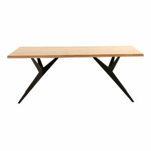 Étkezőasztal akácfa asztallappal 100x200 cm Ligero – Geese