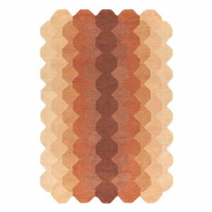 Téglavörös gyapjú szőnyeg 160x230 cm Hive – Asiatic Carpets