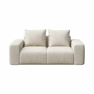 Krémszínű buklé kanapé 212 cm Feiro – MESONICA