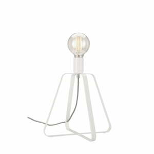 Fehér asztali lámpa (magasság 31 cm) Riccardo – LAMKUR
