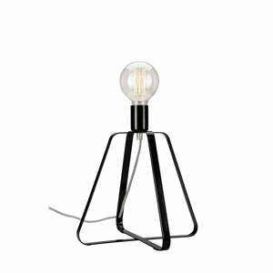 Fekete asztali lámpa (magasság 31 cm) Riccardo – LAMKUR