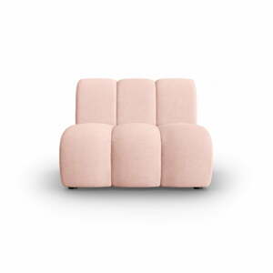 Rózsaszín kanapé modul Lupine – Micadoni Home