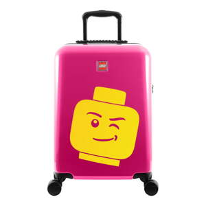 Luggage Minifigure Head 20" rózsaszín kerekes bőrönd - LEGO®