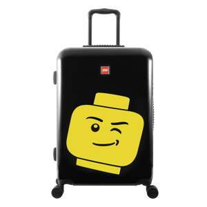 Luggage Minifigure Head 24" fekete kerekes bőrönd - LEGO®