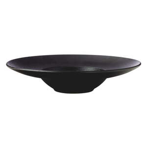Fekete kerámia tányér ø 28 cm Caviar – Maxwell & Williams