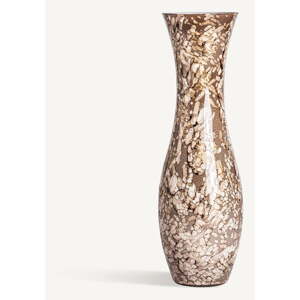 Barna üveg magas váza Giulia – Burkina