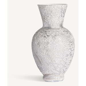 Fehér üveg váza Instinct – Burkina