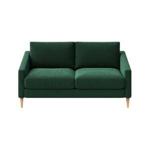 Sötétzöld bársony kanapé 170 cm Karoto – Ame Yens