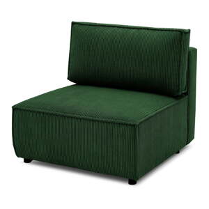 Zöld kordbársony kanapé modul (variálható) – Bobochic Paris