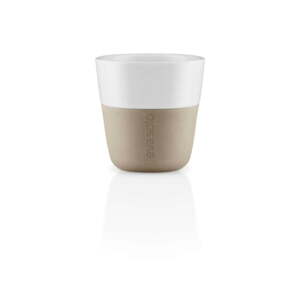 Bézs és fehér porcelán eszpresszó csészék 2 db 80 ml-es készletben - Eva Solo