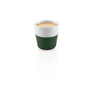 Zöld és fehér porcelán eszpresszó csészék 2 db 80 ml-es készletben - Eva Solo