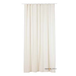 Krémszínű bársony függöny 140x245 cm Roma – Mendola Fabrics