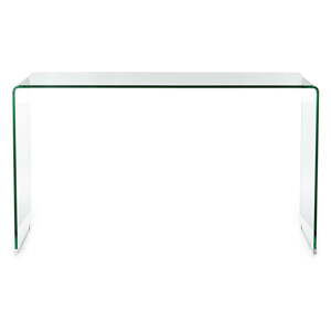 Üveg konzolasztal 40x125 cm Bridge – Tomasucci