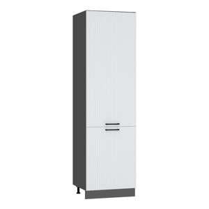 Magas konyhaszekrény beépíthető hűtőhöz (szélesség 60 cm) Rowan – STOLKAR