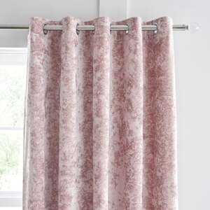 Rózsaszín függöny szett 2 db-os 168x183 cm – Catherine Lansfield