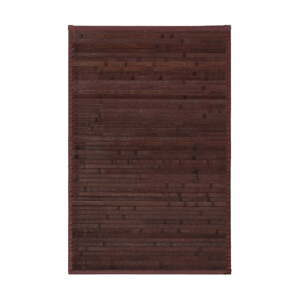 Sötétbarna bambusz szőnyeg 60x90 cm – Casa Selección