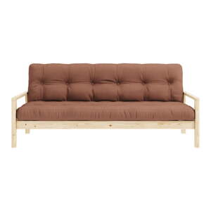Narancssárga-barna kinyitható kanapé 205 cm Knob – Karup Design