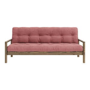 Rózsaszín kinyitható kanapé 205 cm Knob – Karup Design